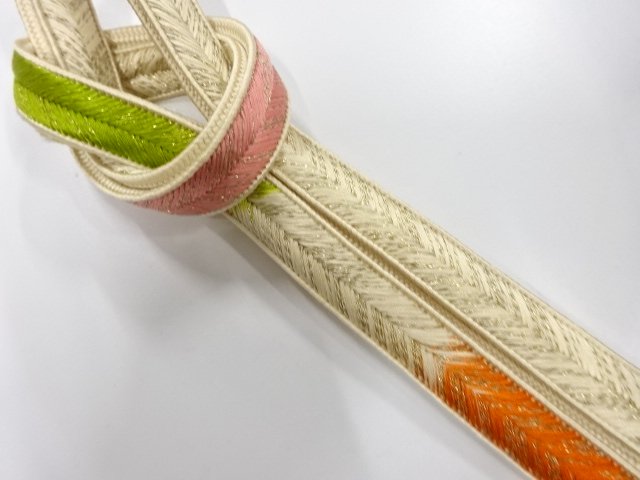  正絹　手組帯締め